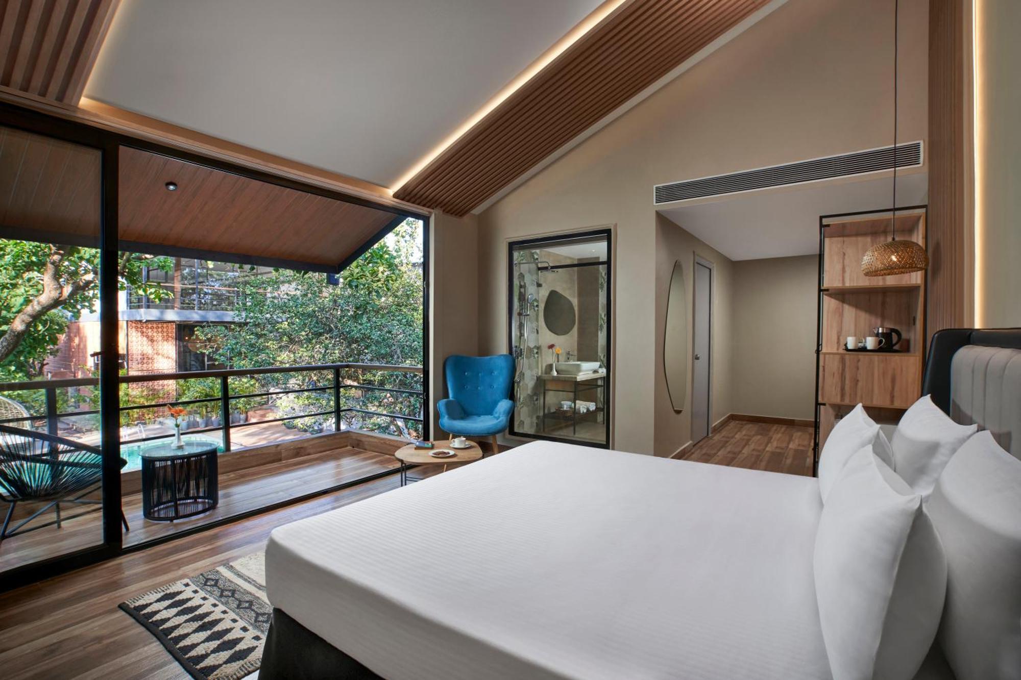 Avataara Resort & Spa Anjuna Bagian luar foto