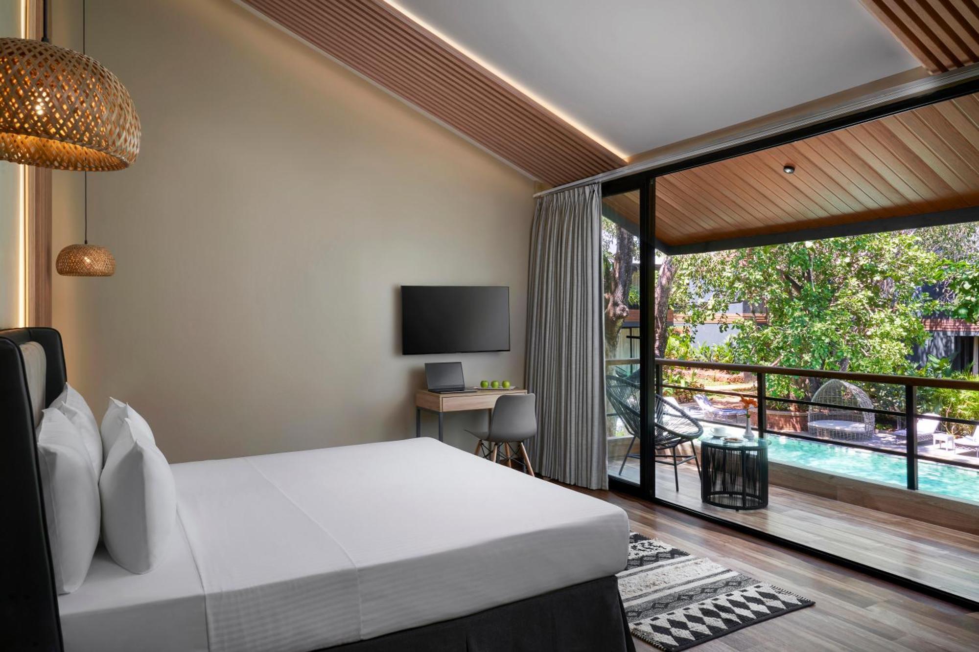 Avataara Resort & Spa Anjuna Bagian luar foto